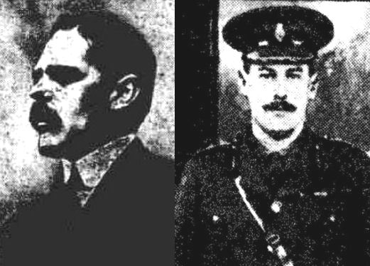 Major Hon. C H Lyell and Captain A A Mackintosh of Mackintosh, yr
