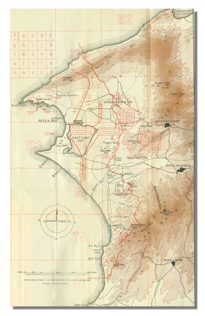 Suvla Bay and Anzac Cove, Gallipoli