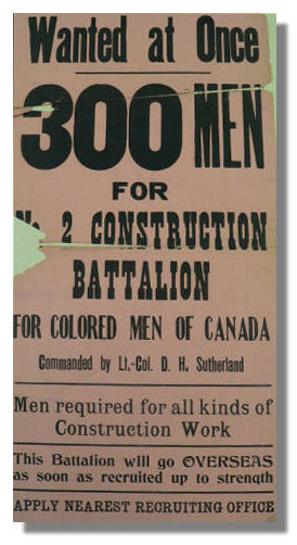 2nd Construction Battalion Recruitment Poster