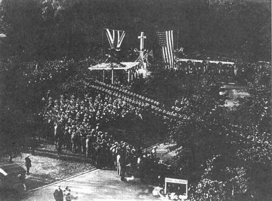 The Unveiling, 11 November 1927