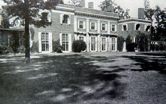The home of Arthur Burden at Jericho, Long Island