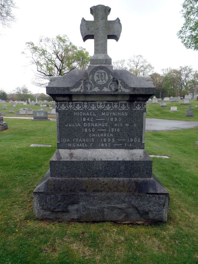The grave of Michael Moynihan