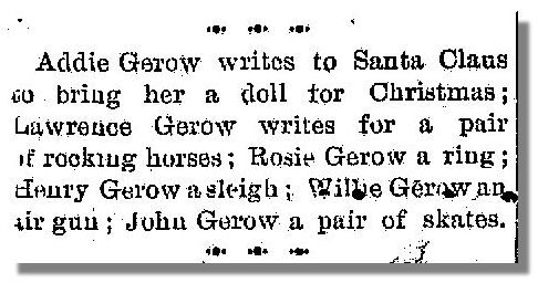 Christmas wishes, 1903